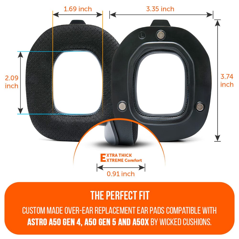 Astro A50 Gen 4, Gen 5 and A50X Earpads - WC FreeZe Cooling Gel - Agenda365.com