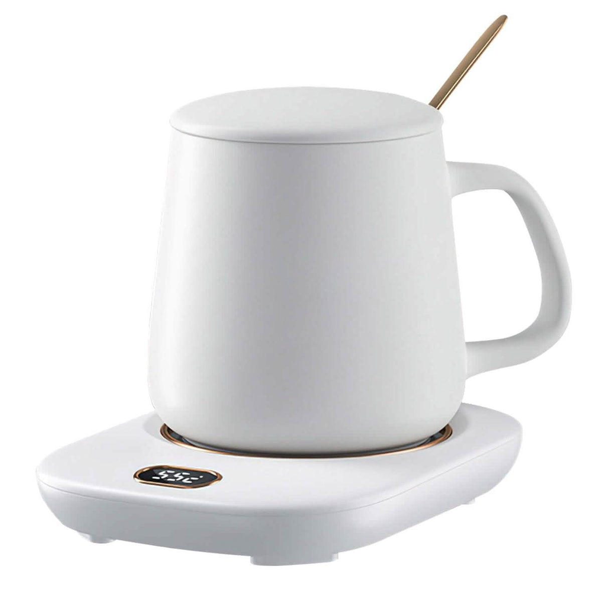 Auto Shut Off USB Coffee Mug Heating Plate with 3 Temperature Setting - Agenda365.com