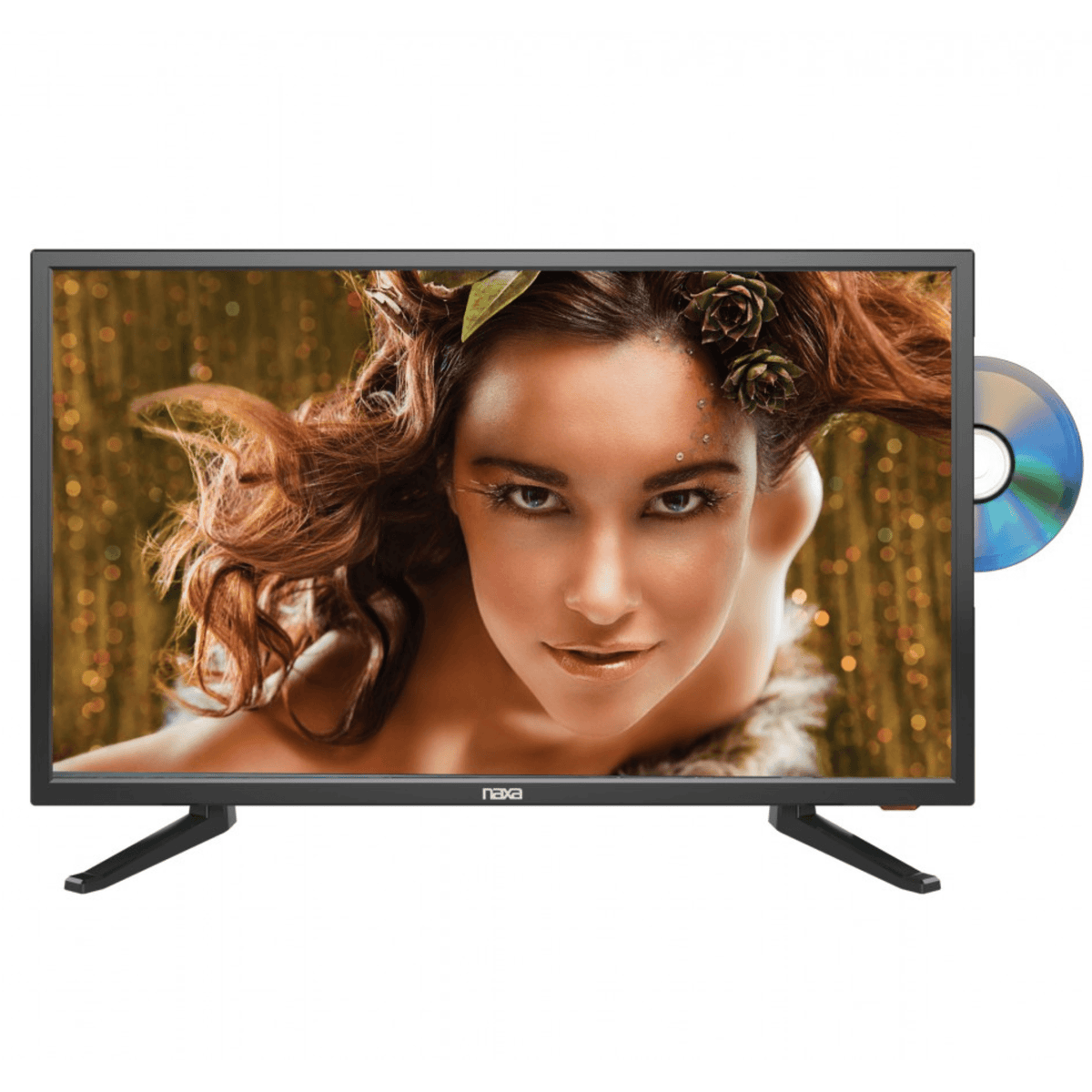 Naxa 24" 12V ACDC LED HD Television with DVD Player - Refurbished - Agenda365.com