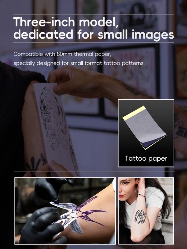 AIMO MR3 Bluetooth Tattoo Stencil Pocket Printer (can use roll paper) - Agenda365.com