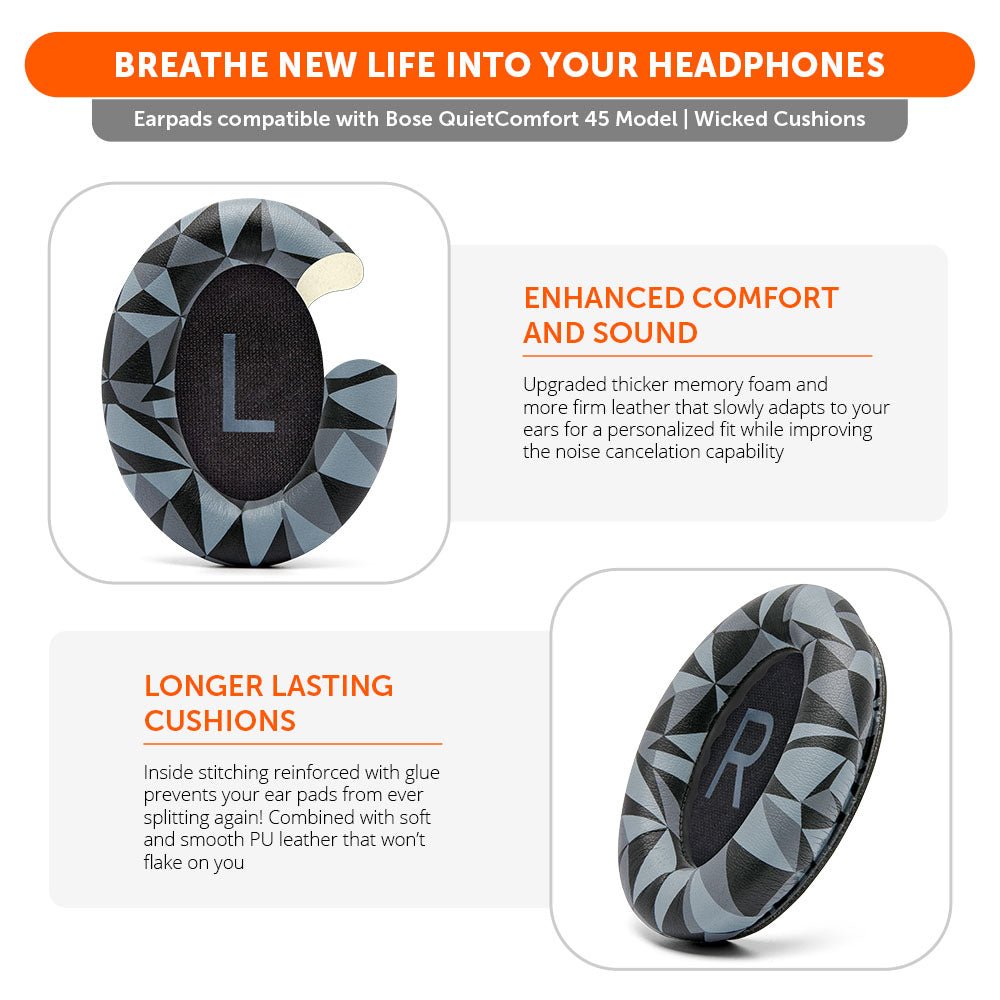 Bose QC45 Replacement Ear Pads - Agenda365.com