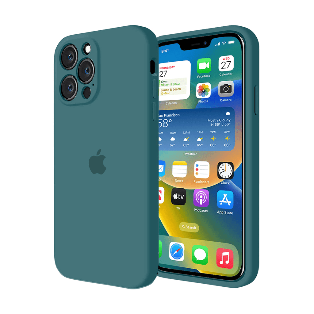 iPhone Camera Protection Silicone Case (Cosmic Blue) - Agenda365.com
