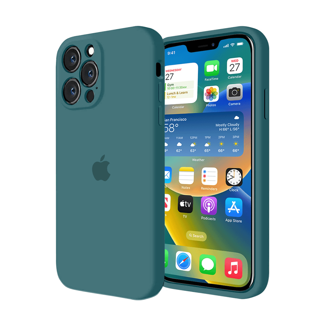 iPhone Camera Protection Silicone Case (Cosmic Blue) - Agenda365.com