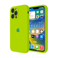 iPhone Camera Protection Silicone Case (Fluorescent Green) - Agenda365.com