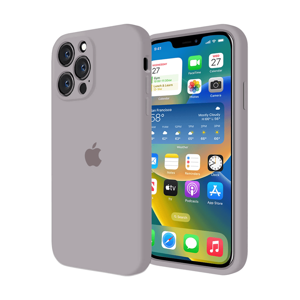 iPhone Camera Protection Silicone Case (Lavender) - Agenda365.com