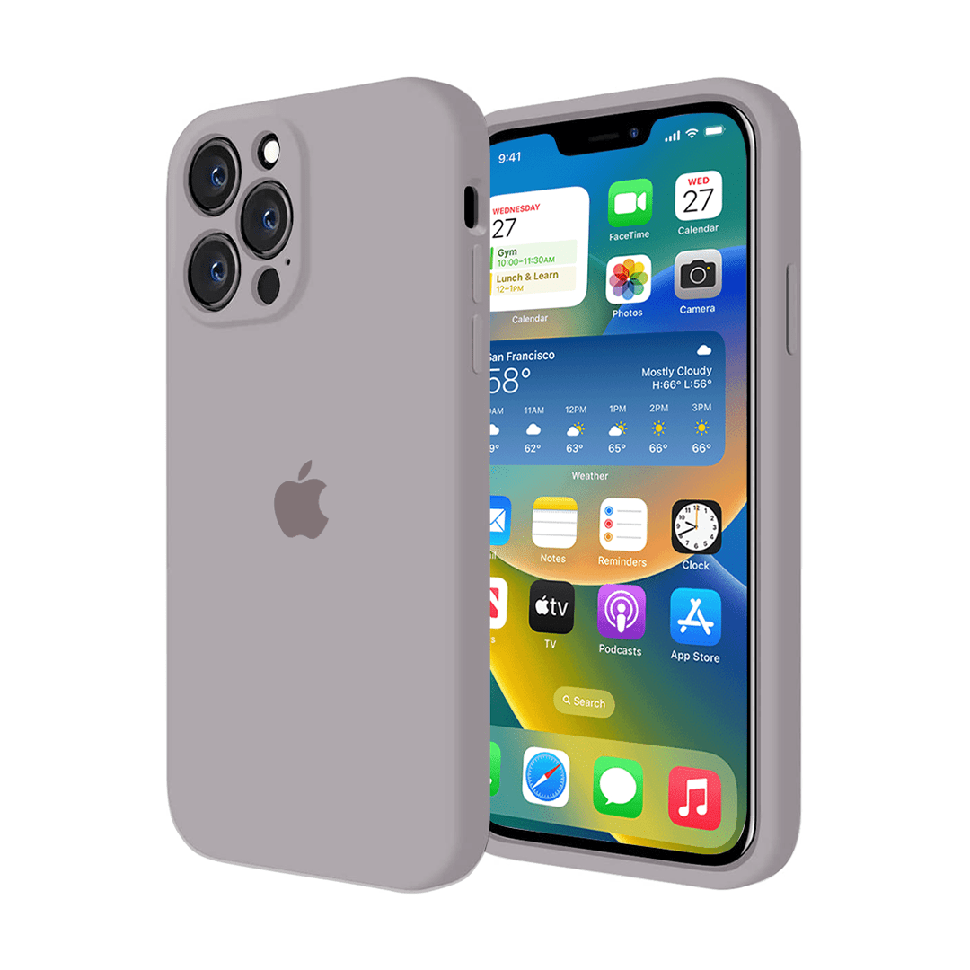 iPhone Camera Protection Silicone Case (Lavender) - Agenda365.com