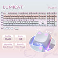 XVX Lumicat MAO Profile Side-Printed Shine-Through 113-Key Keycap Set - Agenda365.com