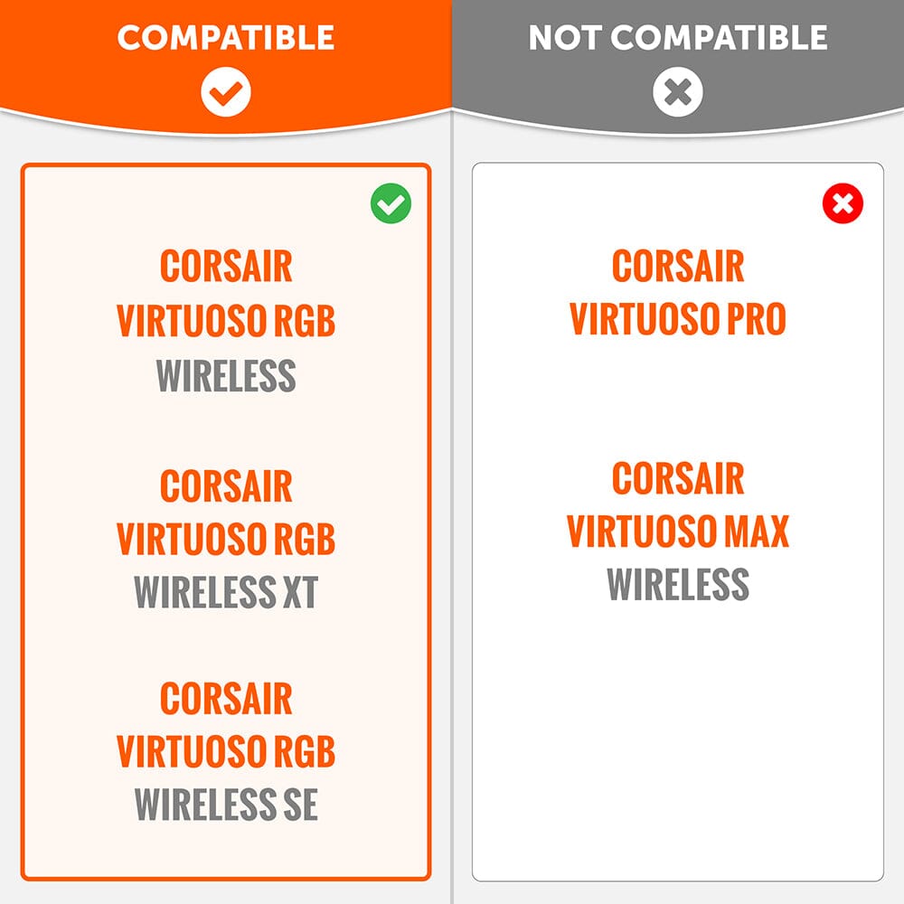 Corsair Virtuoso Earpads - WC FreeZe Cooling Gel - Agenda365.com