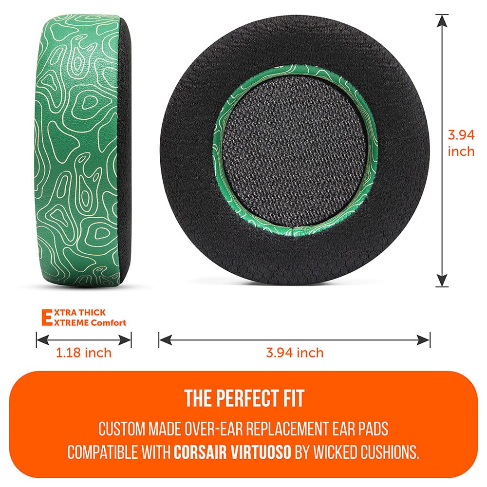 Corsair Virtuoso Earpads - WC FreeZe Cooling Gel - Agenda365.com