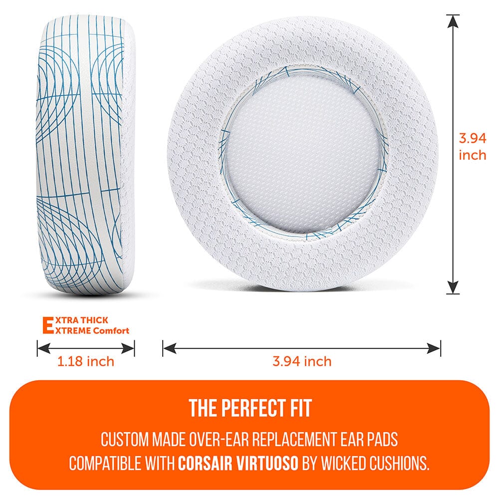 Corsair Virtuoso Earpads - WC FreeZe Cooling Gel - Agenda365.com