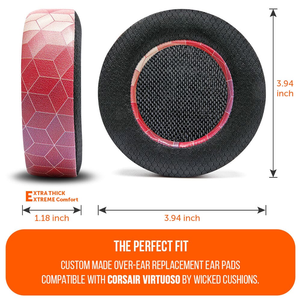 Corsair Virtuoso Earpads - WC FreeZe Cooling Gel - Agenda365.com