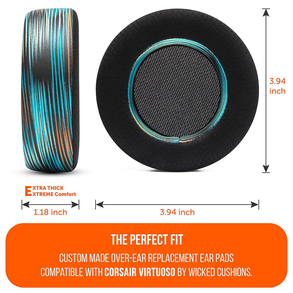Corsair Virtuoso Earpads - WC FreeZe Cooling Gel - Agenda365.com