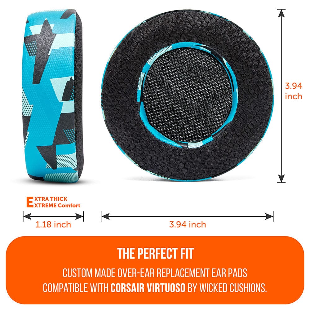 Corsair Virtuoso Earpads - WC FreeZe Cooling Gel - Agenda365.com