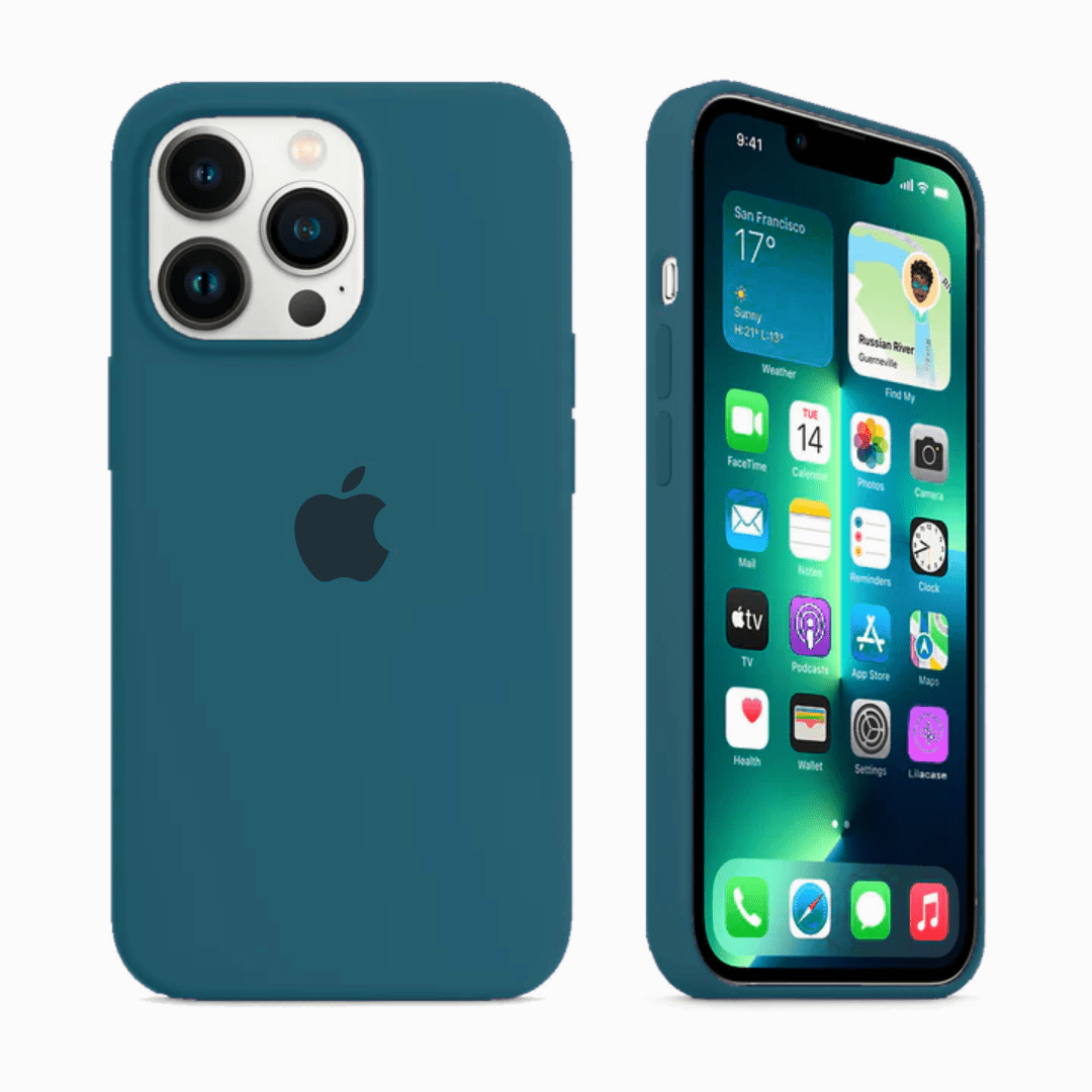 iPhone Silicone Case (Cosmic Blue) - Agenda365.com
