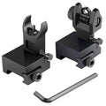Flip Up Rear Front Aluminum Alloy Tactical Sight Set - Agenda365.com