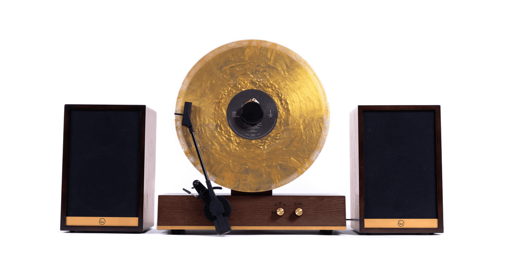 Fuse Audio GLD Vertical Vinyl Record Player - Agenda365.com