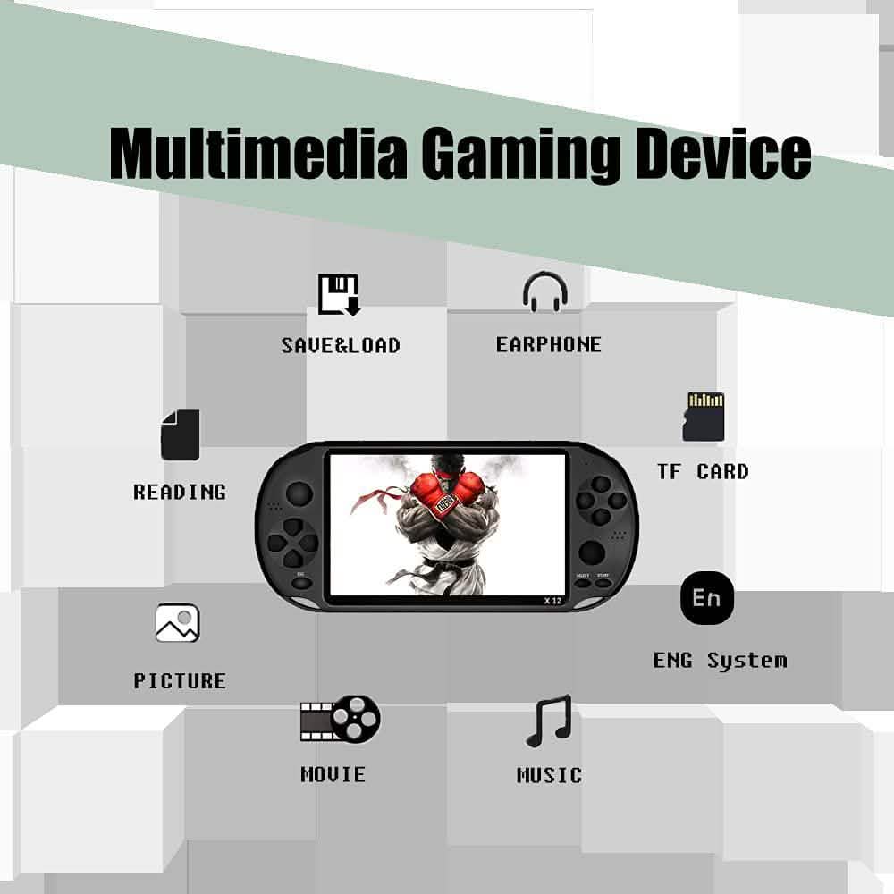 Handheld Game Console for Kids/Adults X12 Pro - Agenda365.com
