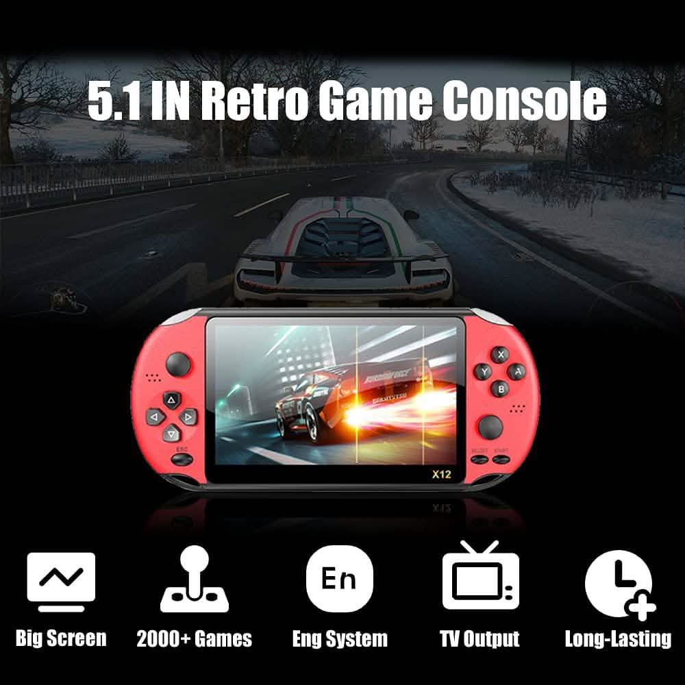 Handheld Game Console for Kids/Adults X12 Pro - Agenda365.com