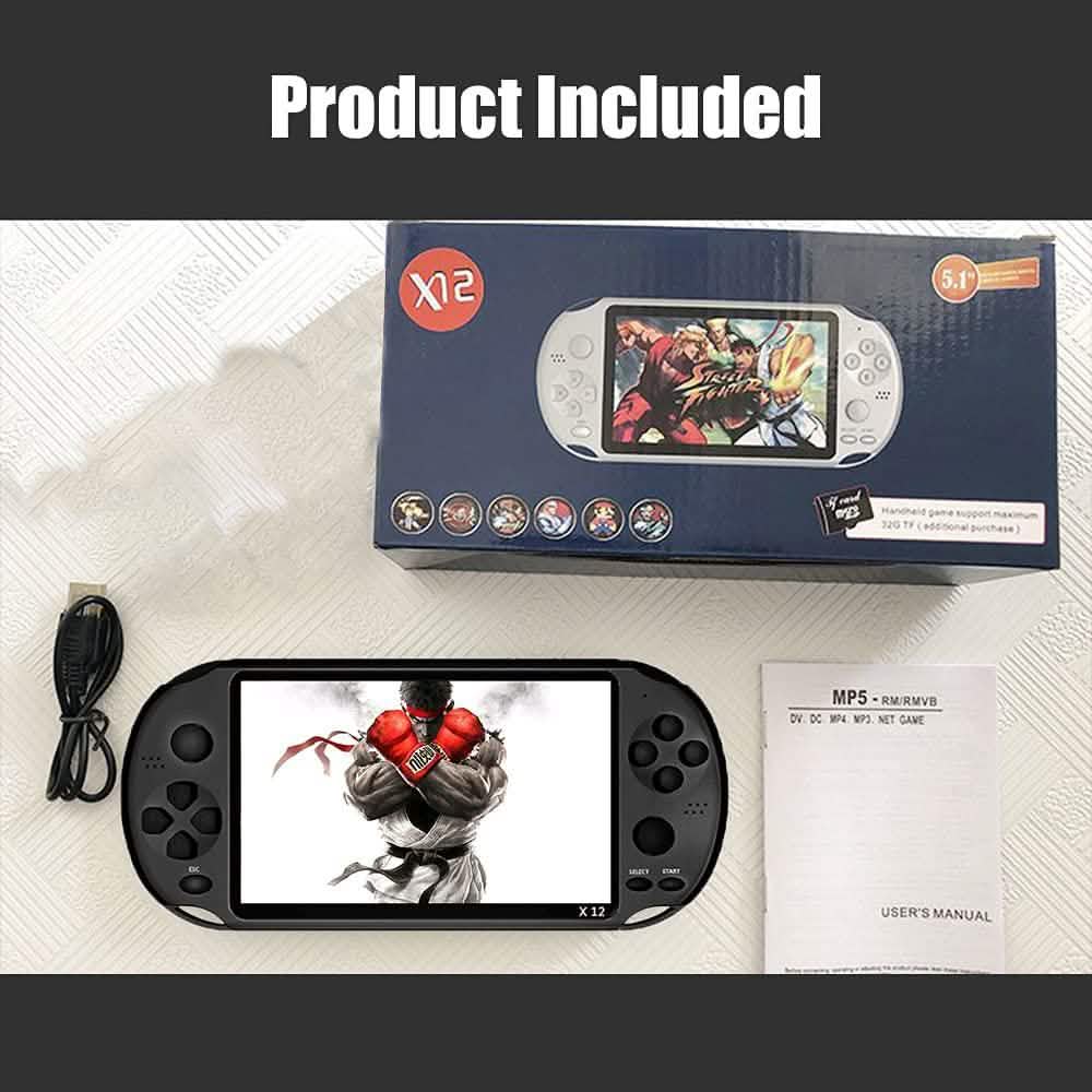 Handheld Game Console for Kids/Adults X12 Pro - Agenda365.com