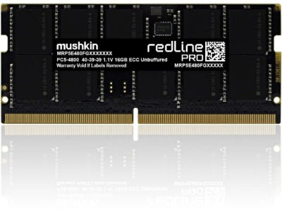 EDGE MEMORY 48GB PC5-4800 DDR5 ECC SODIMM 2RX8 PC5-4800 Memory Module PRO - Agenda365.com