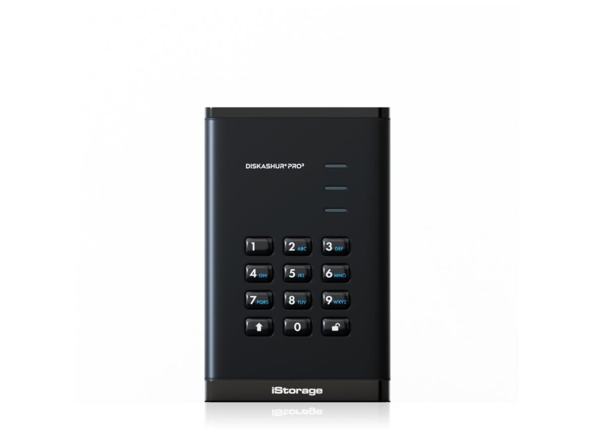 KANGURU DISKASHUR PRO3 2TB FIPS 140-3 PIN Protected Secure SSD - Agenda365.com