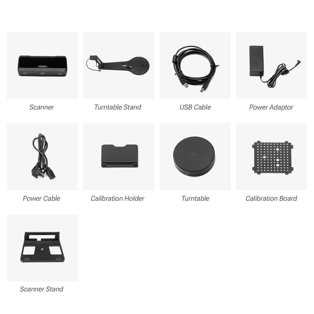 EinScan-SE V2 Desktop 3D Scanner - Agenda365.com
