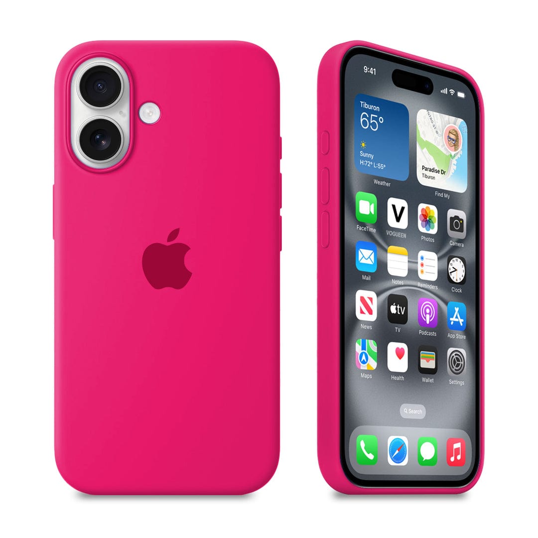 iPhone Silicone Case (Firefry Rose) - Agenda365.com