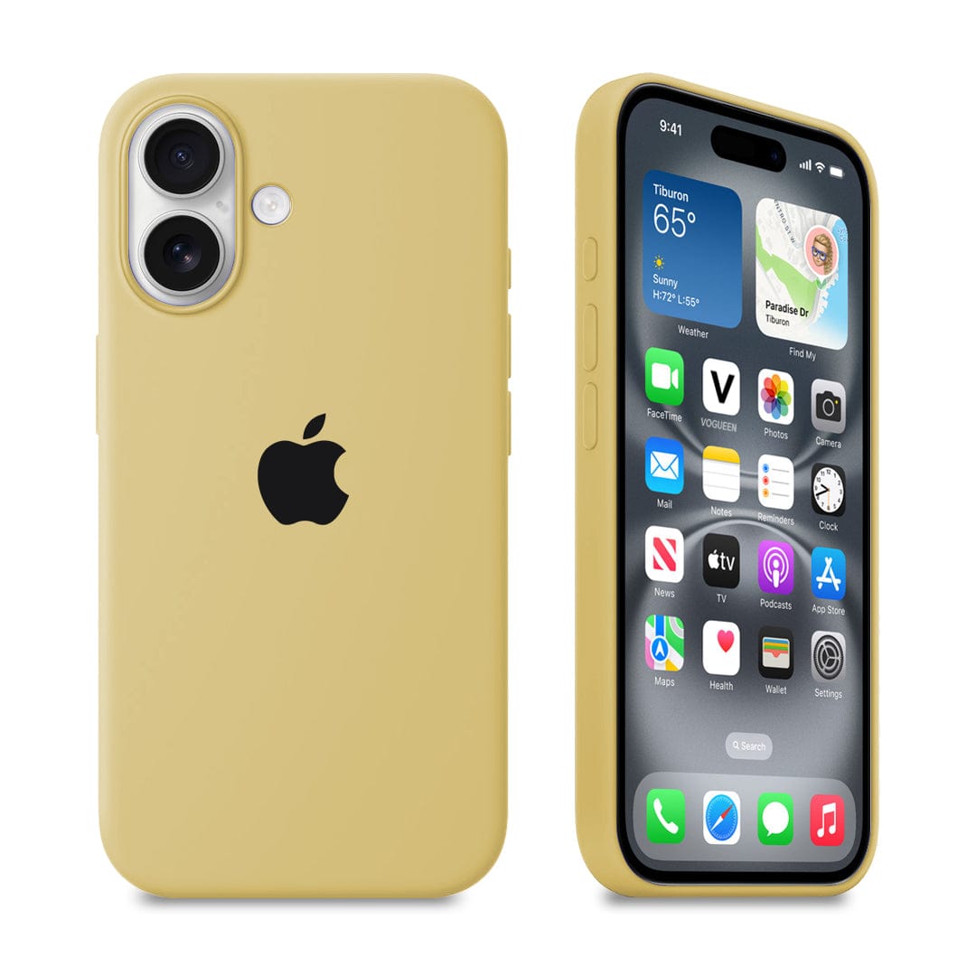 iPhone Silicone Case (Golden) - Agenda365.com