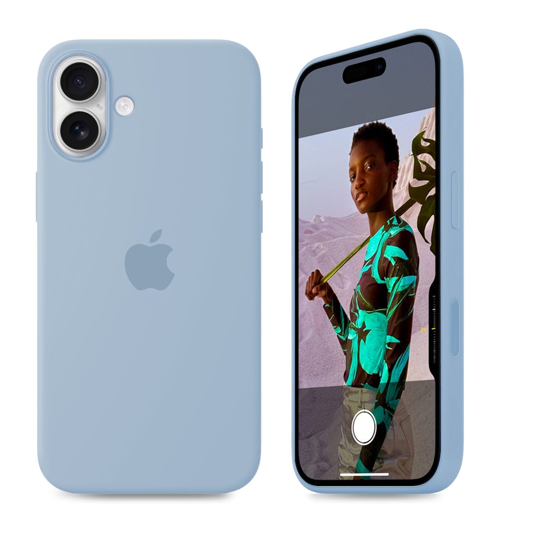 iPhone Silicone Case (Grey Blue) - Agenda365.com