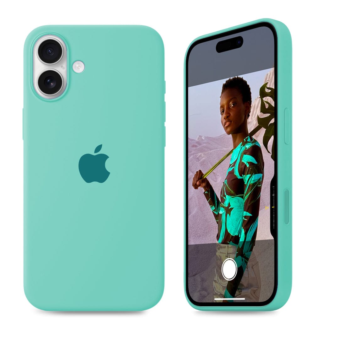 iPhone Silicone Case (Ice Sea Blue) - Agenda365.com