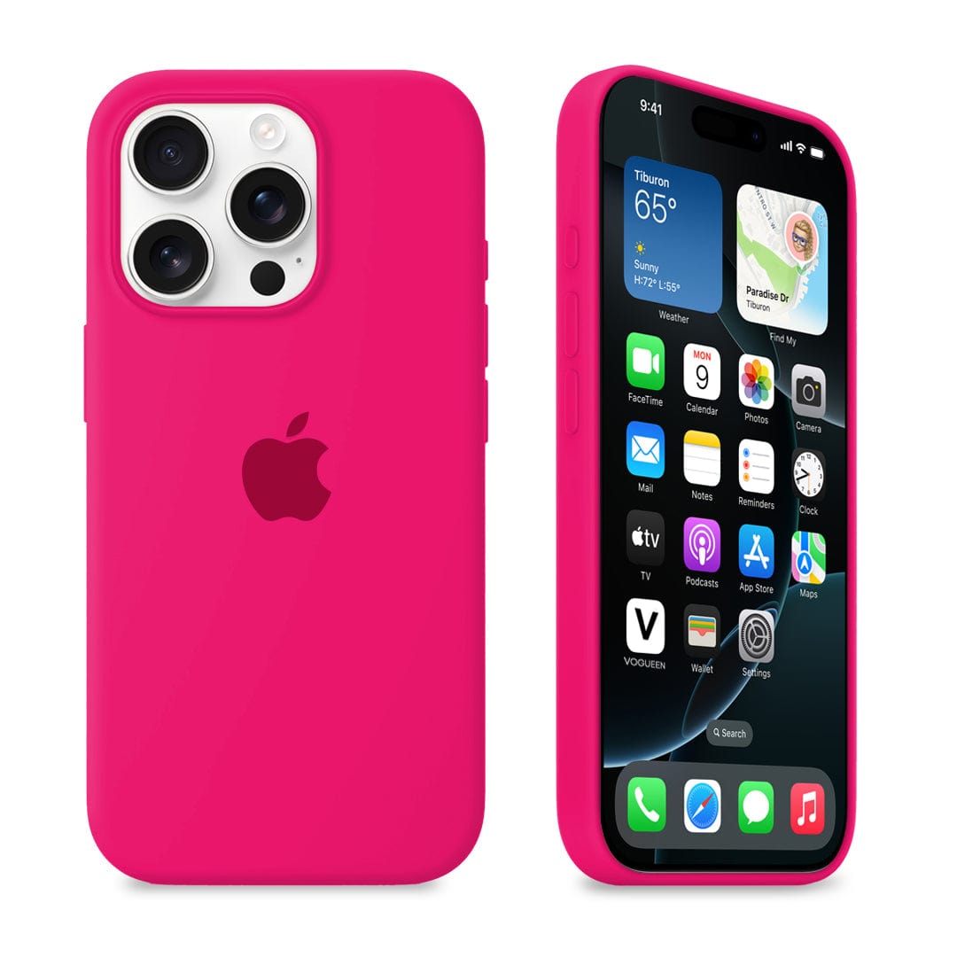 iPhone Silicone Case (Firefry Rose) - Agenda365.com