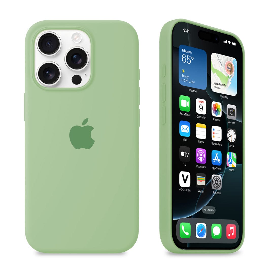 iPhone Silicone Case (Matcha Green) - Agenda365.com