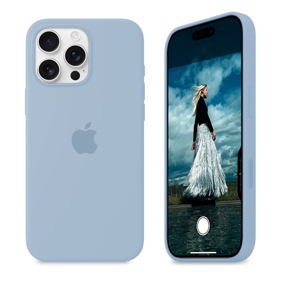 iPhone Silicone Case (Grey Blue) - Agenda365.com