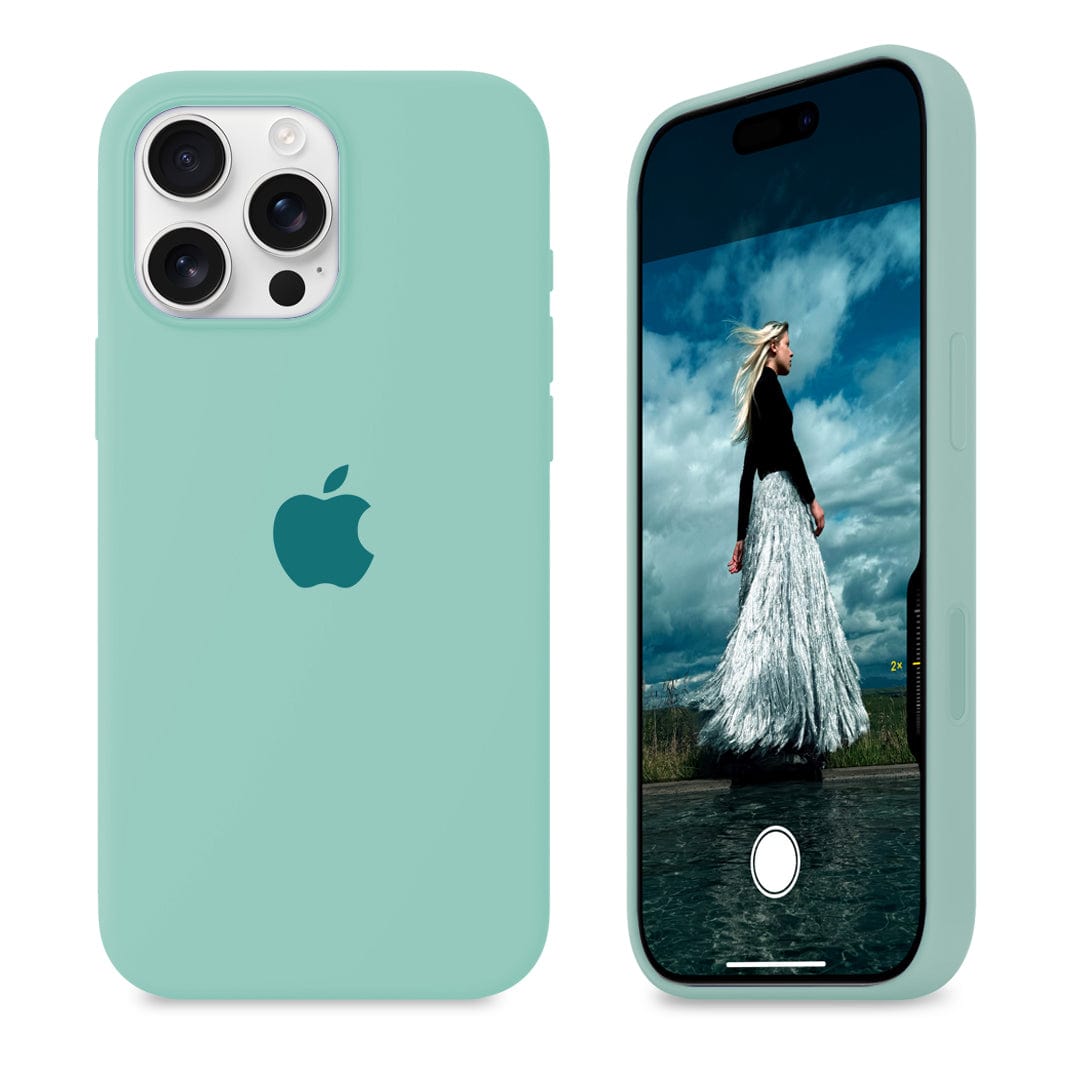 iPhone Silicone Case (Ice Sea Blue) - Agenda365.com