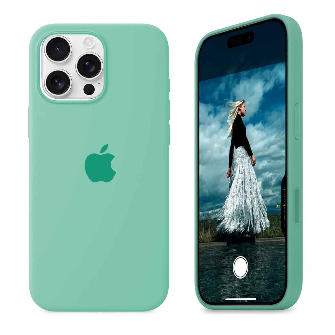 iPhone Silicone Case (Spearmint Green) - Agenda365.com