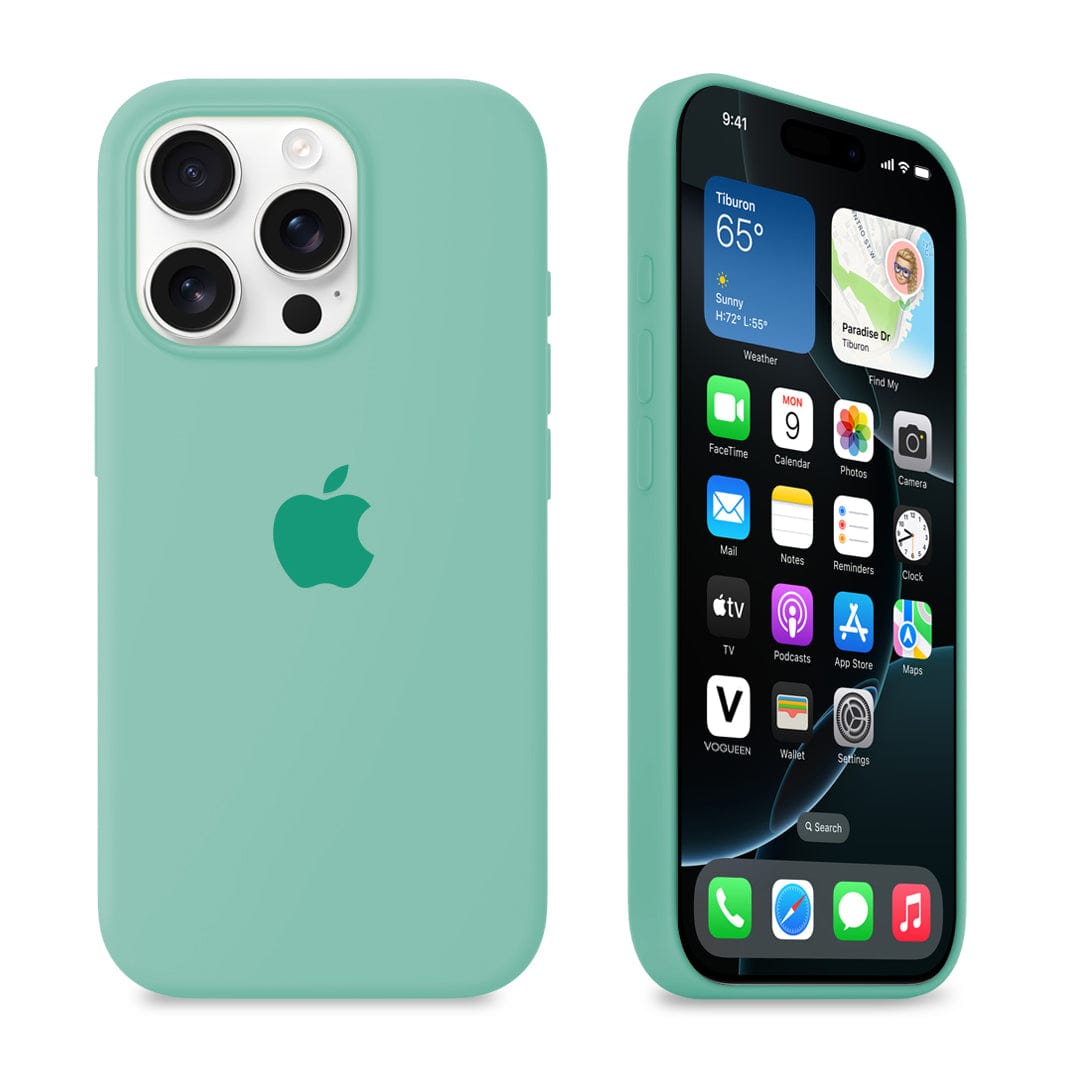 iPhone Silicone Case (Spearmint Green) - Agenda365.com