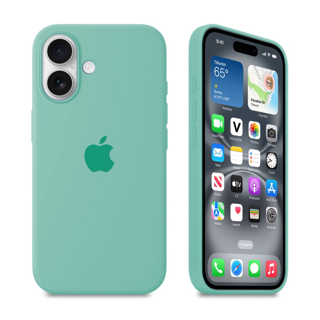 iPhone Silicone Case (Spearmint Green) - Agenda365.com