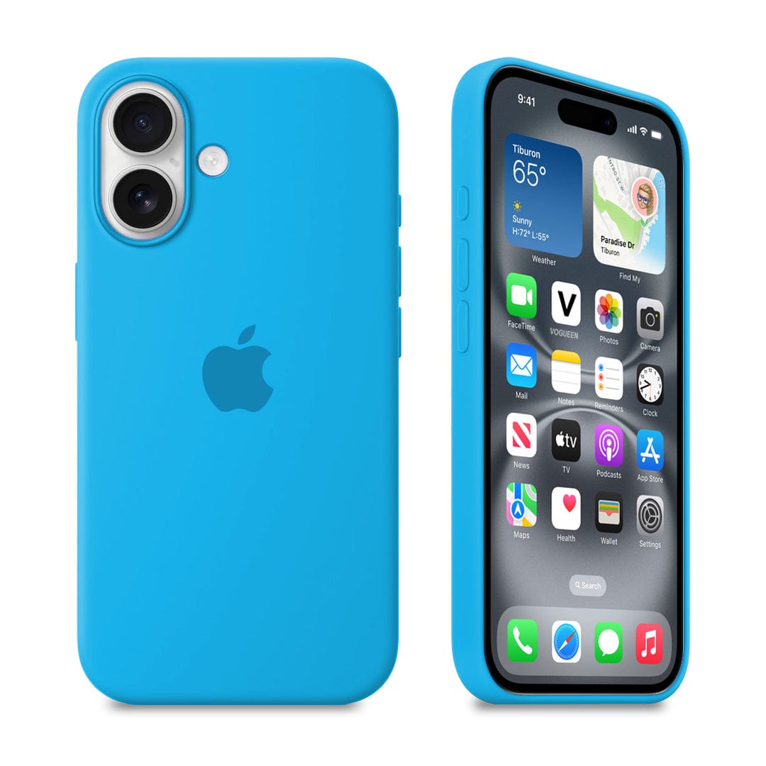 iPhone Silicone Case (Surf Blue) - Agenda365.com
