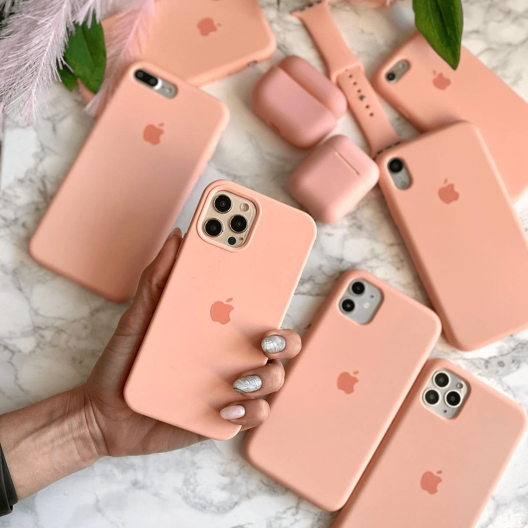 iPhone Silicone Case (Begonia) - Agenda365.com