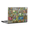 Bookshelf - Laptop Lid Skin - Agenda365.com