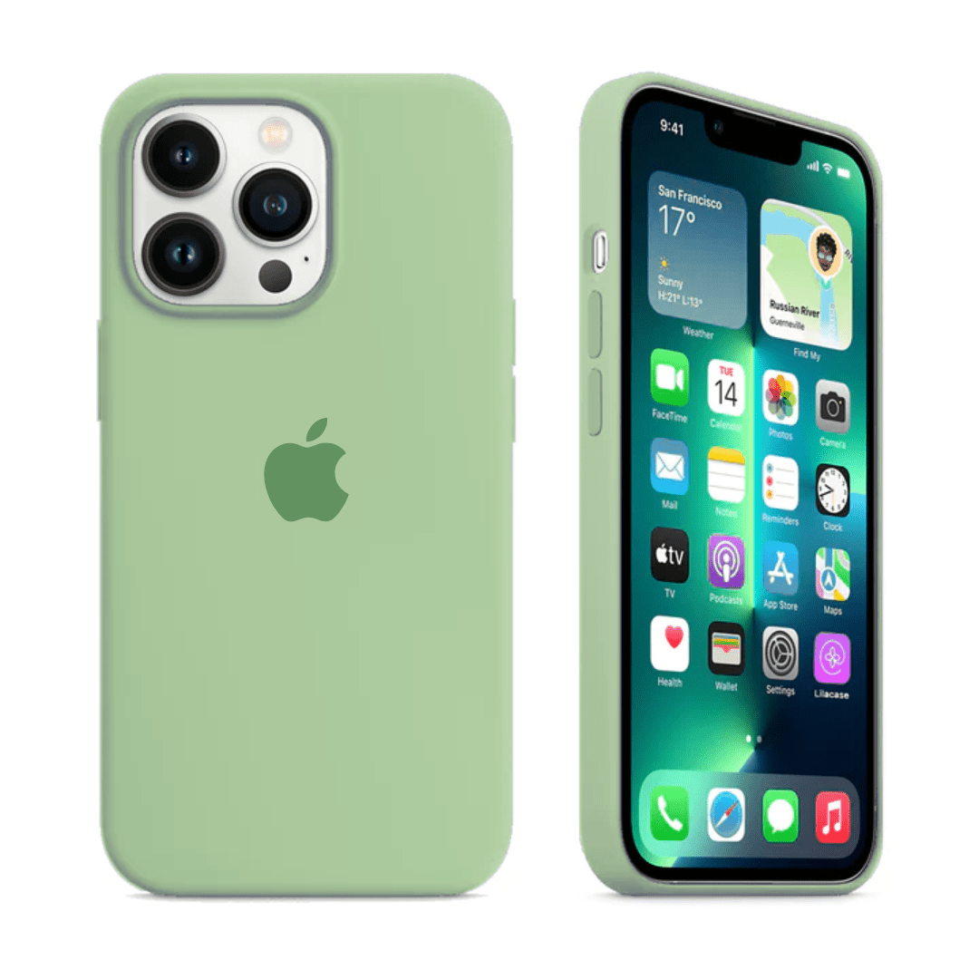iPhone Silicone Case (Matcha Green) - Agenda365.com