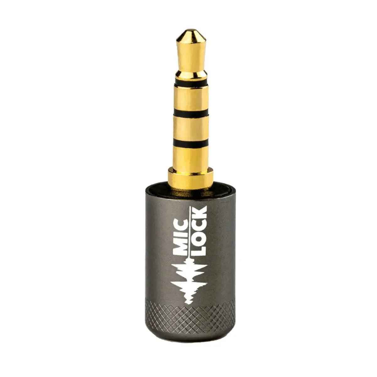 Mic-Lock 3.5mm Single Ended Microphone Blocker Grey - Agenda365.com
