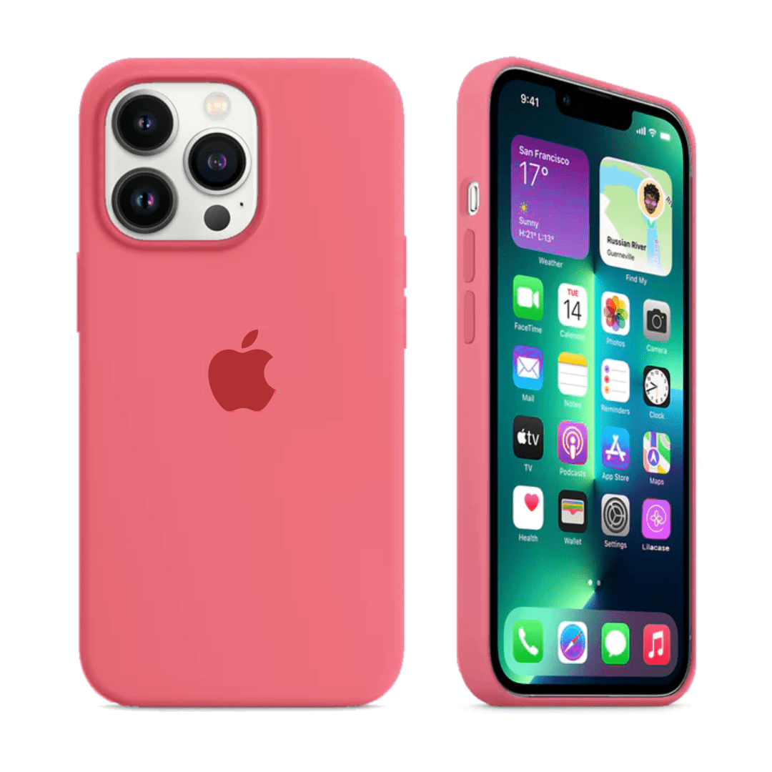 iPhone Silicone Case (Pink Citrus) - Agenda365.com