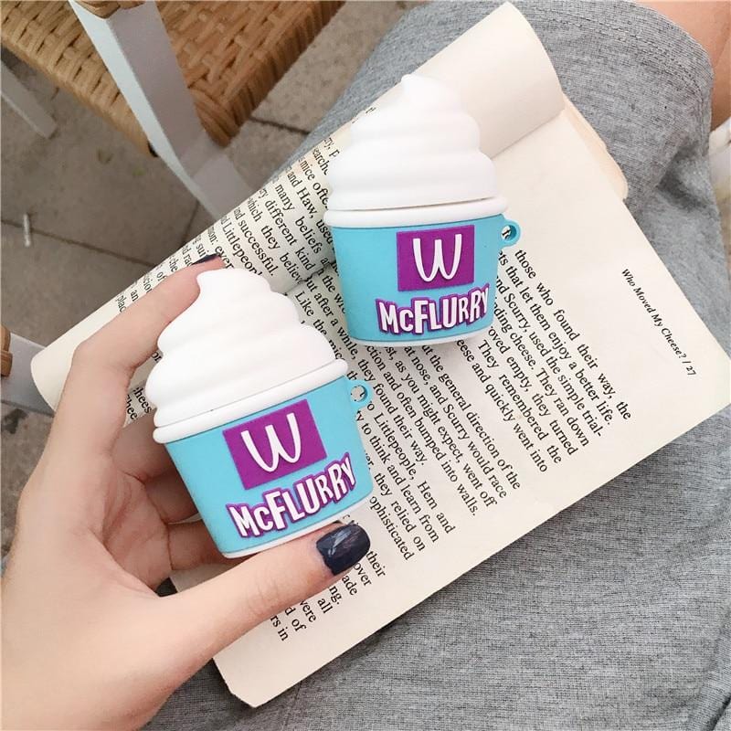3D Cute Ice Cream Airpods Case - Agenda365.com