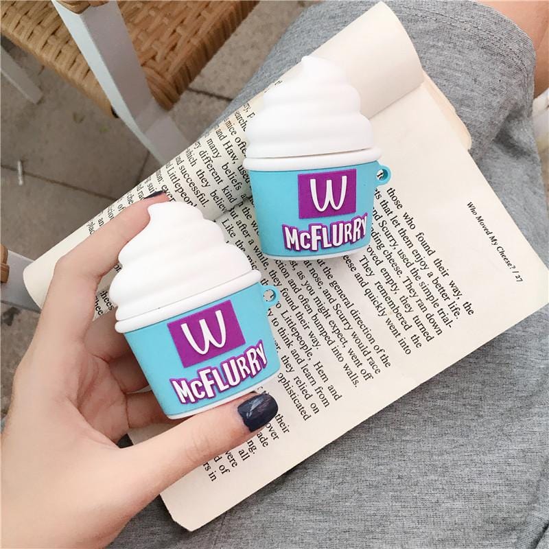 3D Cute Ice Cream Airpods Case - Agenda365.com
