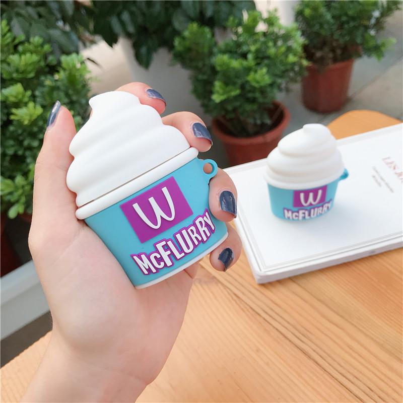 3D Cute Ice Cream Airpods Case - Agenda365.com