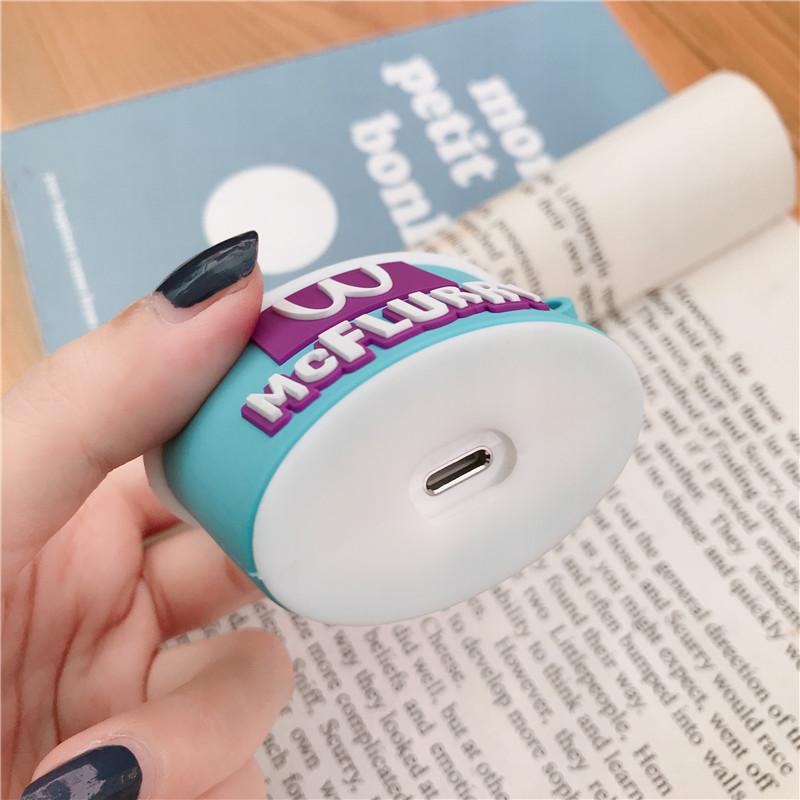 3D Cute Ice Cream Airpods Case - Agenda365.com