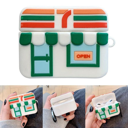 Cartoon Cute Convenience Store Airpods Pro Case - Agenda365.com