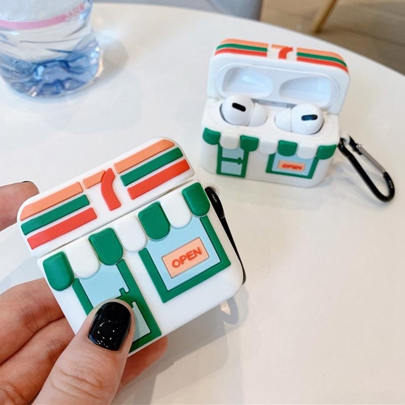 Cartoon Cute Convenience Store Airpods Pro Case - Agenda365.com