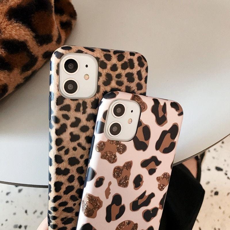 Leopard Print Lanyard iPhone Case - Agenda365.com
